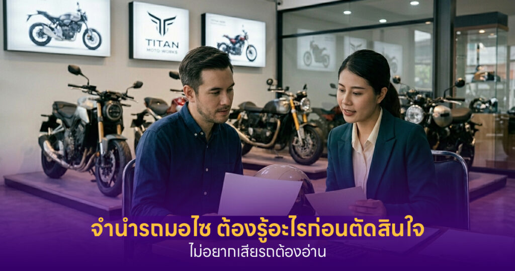 จำนำมอไซค์